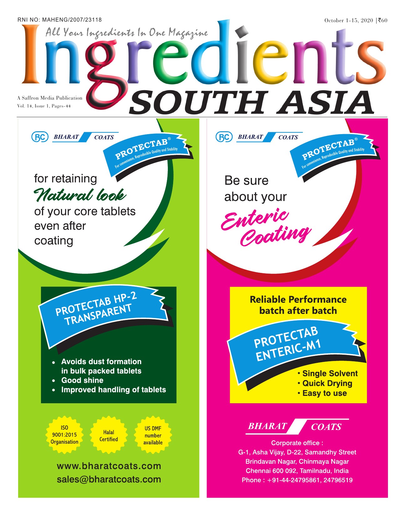 Ingredients South Asia