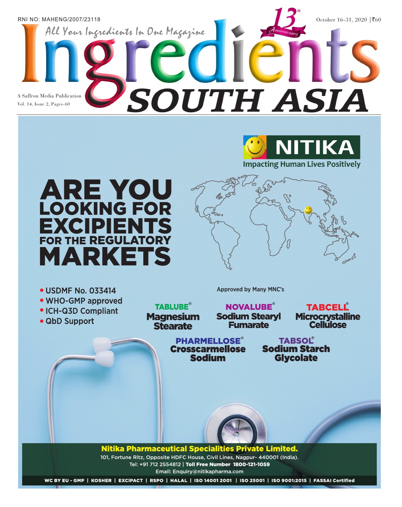 Ingredients South Asia