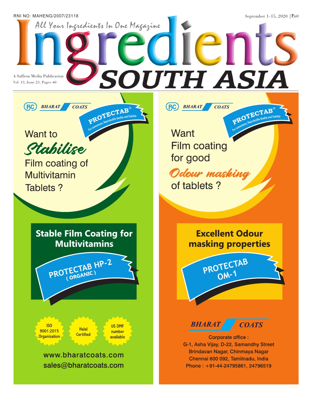 Ingredients South Asia